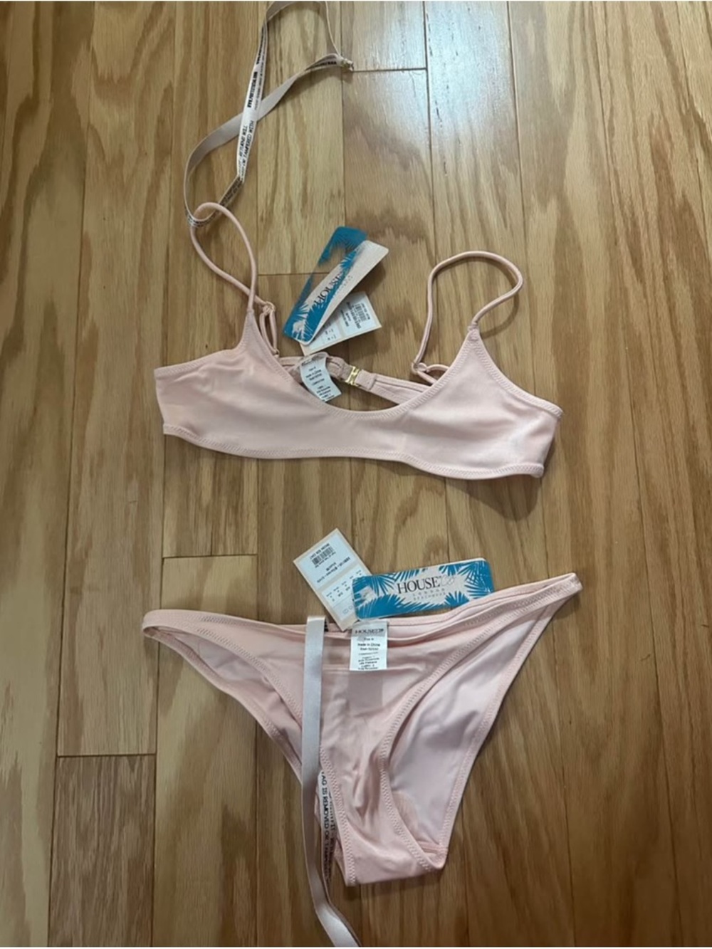 House of CB Blush Pink Bikini Set